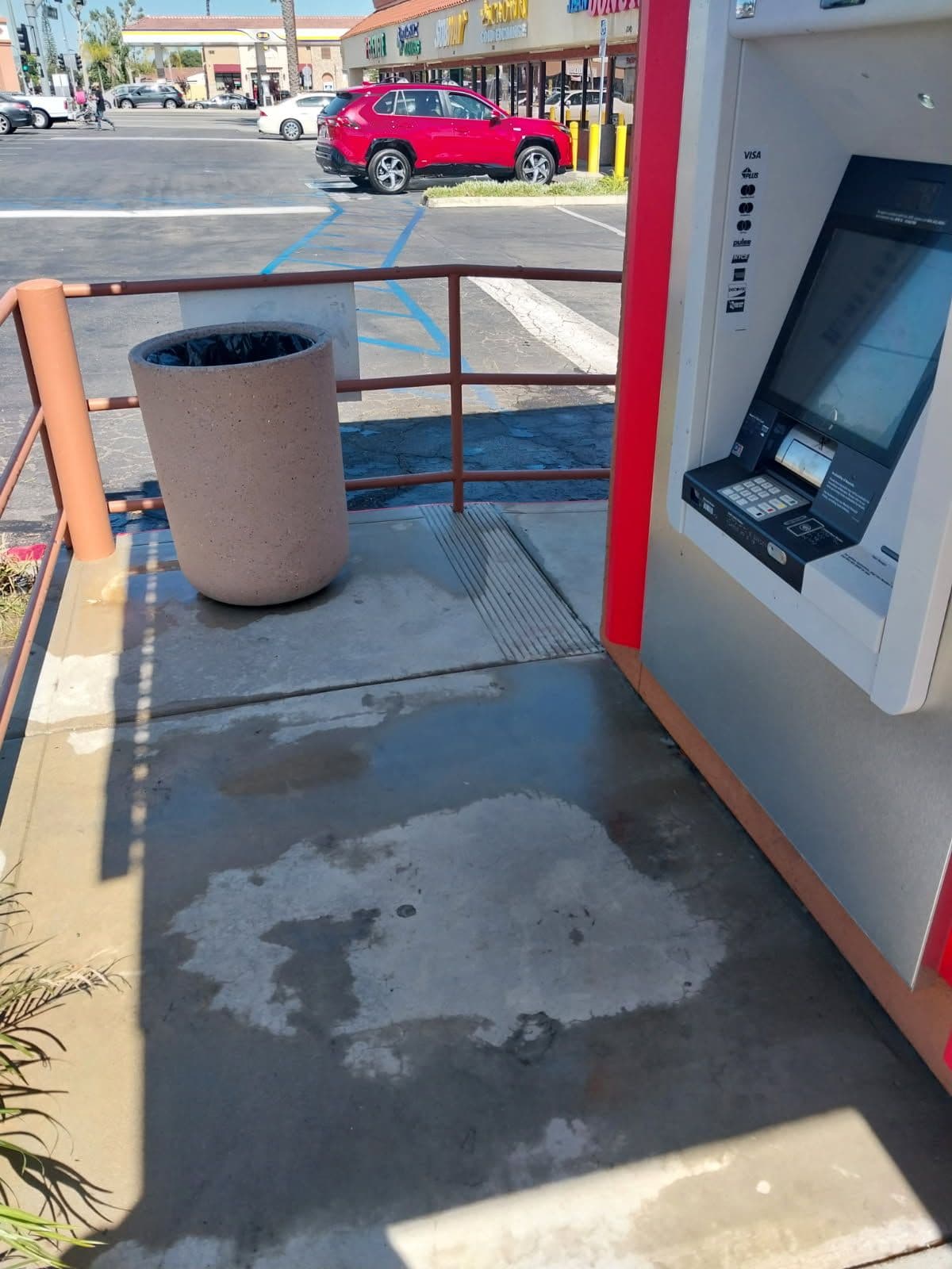 Gallery photos for Revitalized Bank ATM with Expert Pressure Washing: Image #2